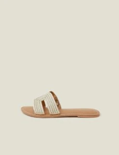 Accessorize Beaded Flat Sliders -Marks And Spencer Shop beaded flat sliders 6