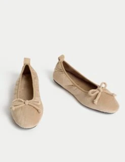 Bow Ballerina Slippers 17 Bow Ballerina Slippers -Marks And Spencer Shop bow ballerina slippers 5