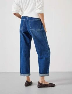 Boyfriend Mid Rise Cropped Turn Up Jeans -Marks And Spencer Shop boyfriend mid rise cropped turn up jeans 13