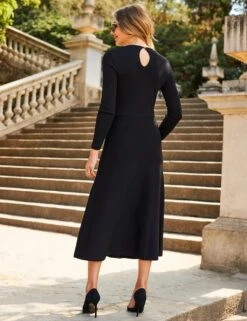 Chain Detail Midi Skater Dress 23 Chain Detail Midi Skater Dress -Marks And Spencer Shop chain detail midi skater dress 11