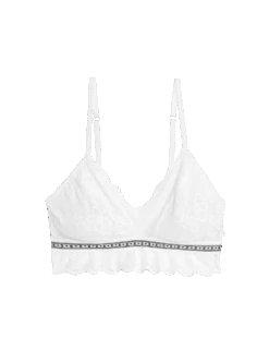 Cleo Lace Non Wired Bralette A-E -Marks And Spencer Shop cleo lace non wired bralette a e 1