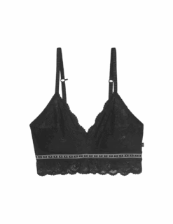 Cleo Lace Non Wired Bralette A-E -Marks And Spencer Shop cleo lace non wired bralette a e