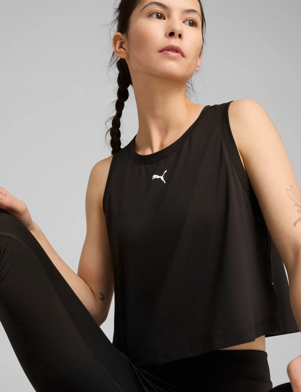 Puma Cloudspun Crew Neck Crop Top 16 Puma Cloudspun Crew Neck Crop Top - Image 16