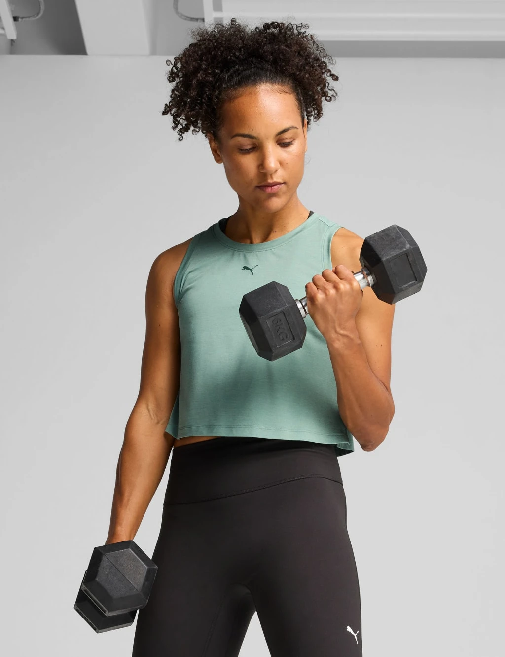 Puma Cloudspun Crew Neck Crop Top 7 Puma Cloudspun Crew Neck Crop Top - Image 7