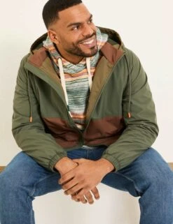 Colour Block Hooded Jacket -Marks And Spencer Shop colour block hooded jacket 7