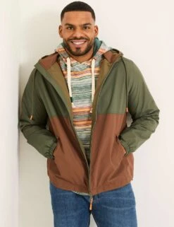 Colour Block Hooded Jacket -Marks And Spencer Shop colour block hooded jacket 9