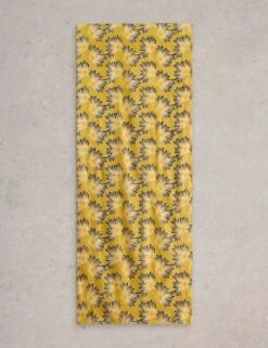 WHITE STUFF Cotton Blend Floral Scarf 10 WHITE STUFF Cotton Blend Floral Scarf -Marks And Spencer Shop cotton blend floral scarf 4