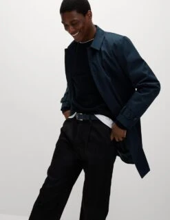 Cotton Blend Mac -Marks And Spencer Shop cotton blend mac 17