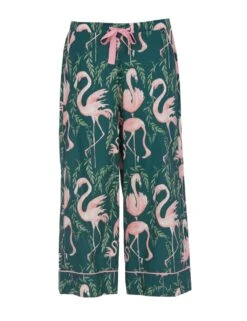 Cyberjammies Cotton Modal Flamingo Cropped Pyjama Bottoms -Marks And Spencer Shop cotton modal flamingo cropped pyjama bottoms 5