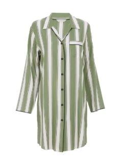 Cyberjammies Cotton Modal Striped Nightshirt -Marks And Spencer Shop cotton modal striped nightshirt 6