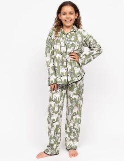 Cyberjammies Cotton Rich Dog Pyjamas (2-13 Yrs) -Marks And Spencer Shop cotton rich dog pyjamas 2 13 yrs 1 6