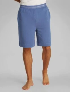 Calvin Klein Cotton Rich Elasticated Loungewear Sleep Shorts -Marks And Spencer Shop cotton rich elasticated loungewear sleep shorts 5