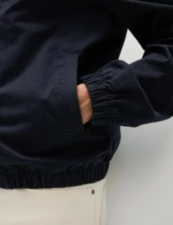 Cotton Rich Harrington Jacket -Marks And Spencer Shop cotton rich harrington jacket 17