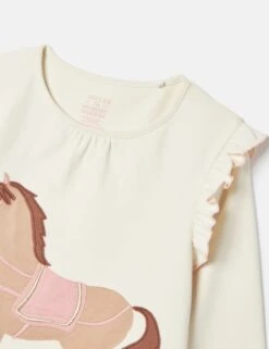 Joules Cotton Rich Horse Pyjamas (2-12 Yrs) -Marks And Spencer Shop cotton rich horse pyjamas 2 12 yrs 1 8