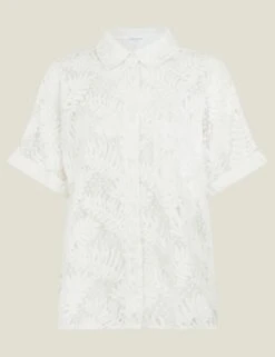Accessorize Cotton Rich Lace Beach Shirt -Marks And Spencer Shop cotton rich lace beach shirt 9