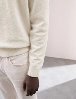 Cotton Rich Open Neck Knitted Polo Shirt -Marks And Spencer Shop cotton rich open neck knitted polo shirt 16