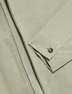 Cotton Rich Striped Harrington Jacket 27 Cotton Rich Striped Harrington Jacket -Marks And Spencer Shop cotton rich striped harrington jacket 9