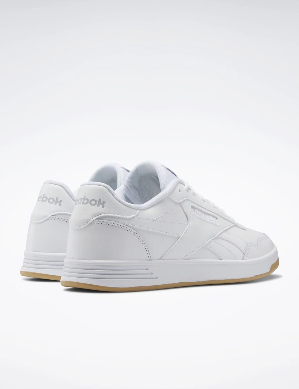 Reebok Court Advance Leather Lace Up Trainers 9 Reebok Court Advance Leather Lace Up Trainers - Image 9