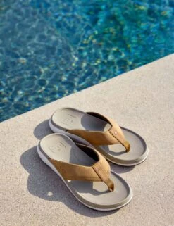 Reef Cushion Norte Flip Flops -Marks And Spencer Shop cushion norte leather flip flops 5