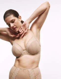 Daisy Embroidery Wired Plunge Bra F-H -Marks And Spencer Shop daisy embroidered wired plunge bra f h 6