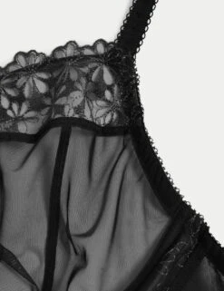 Daisy Embroidery Wired Plunge Bra F-H -Marks And Spencer Shop daisy embroidered wired plunge bra f h 7