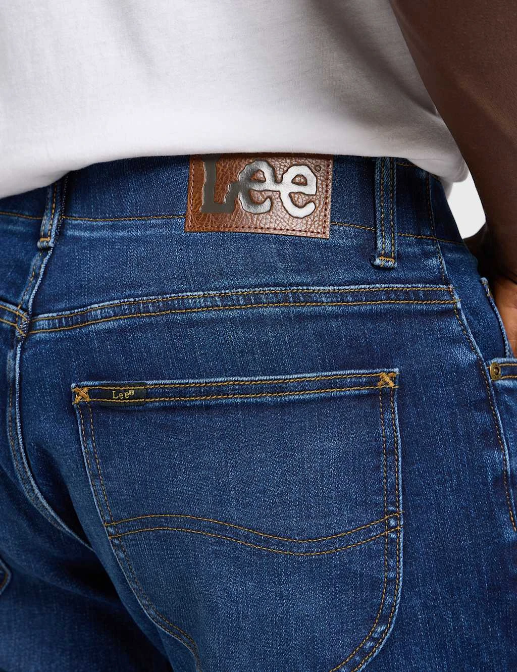 Lee Denim Straight Fit 5 Pocket Jeans 10 Lee Denim Straight Fit 5 Pocket Jeans - Image 10