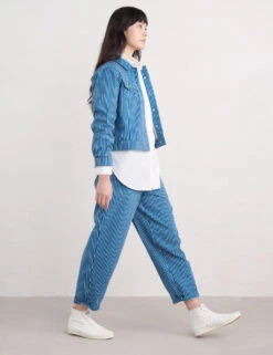 Denim Striped Jacket -Marks And Spencer Shop denim striped jacket 6