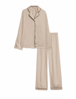 Satin Pyjama Set -Marks And Spencer Shop dream satin pyjama set