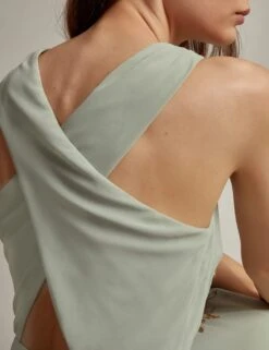 MONSOON Embroidered Cowl Neck Maxi Wrap Dress -Marks And Spencer Shop embroidered cowl neck maxi wrap dress 7