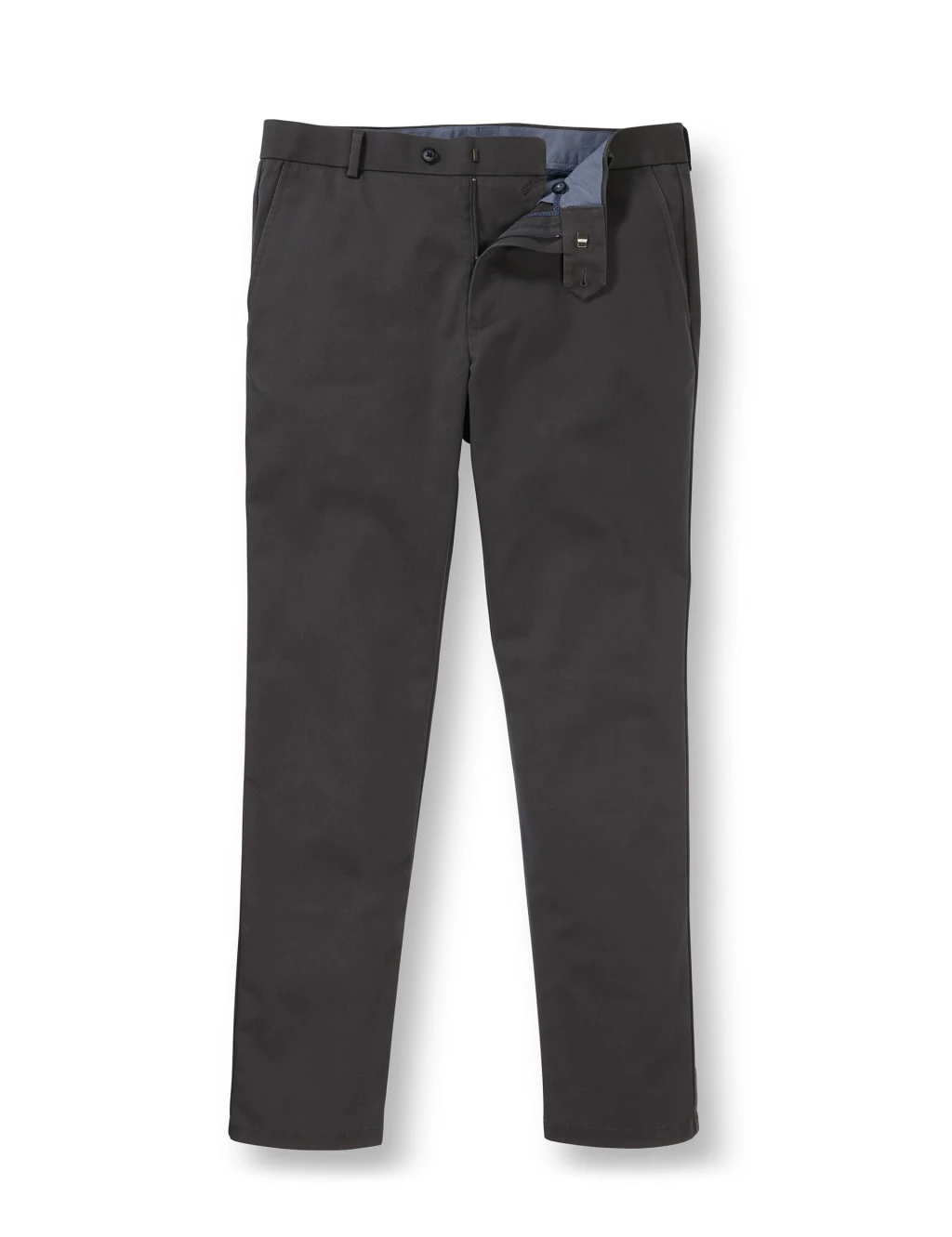 Extra Slim Fit Pure Cotton Non-Iron Chinos 8 Extra Slim Fit Pure Cotton Non-Iron Chinos - Image 8