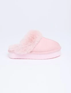 Faux Fur Lined Platform Mule Slippers -Marks And Spencer Shop faux fur lined platform mule slippers 6