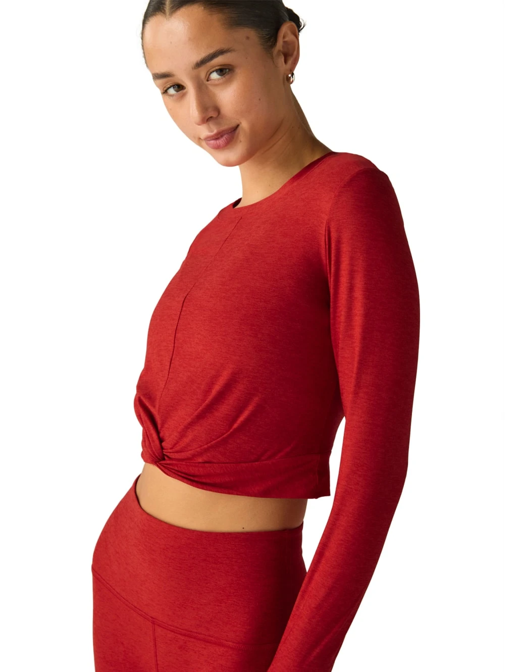 Beyond Yoga Featherweight Center Stage Crop Yoga Top 11 Beyond Yoga Featherweight Center Stage Crop Yoga Top - Image 11