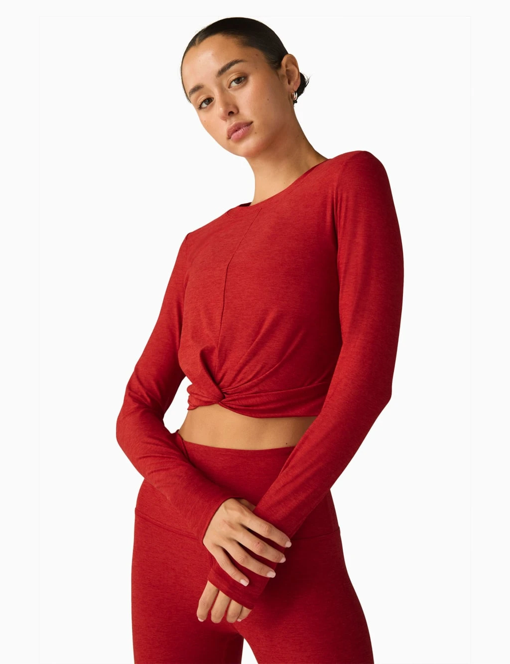 Beyond Yoga Featherweight Center Stage Crop Yoga Top 12 Beyond Yoga Featherweight Center Stage Crop Yoga Top - Image 12