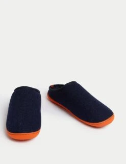 Fleece Lined Mule Slippers With Freshfeet™ 26 Fleece Lined Mule Slippers With Freshfeet™ -Marks And Spencer Shop fleece lined mule slippers with freshfeet 6