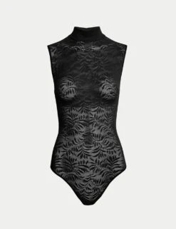 Flexifit™ Lace Sleeveless Turtle Neck Body -Marks And Spencer Shop flexifit lace sleeveless turtle neck body 7