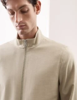 Funnel Neck 360 Flex Bomber Jacket -Marks And Spencer Shop funnel neck 360 flex bomber jacket 13