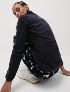 Thermal Zip Up Funnel Neck Fleece -Marks And Spencer Shop funnel neck fleece jacket 9