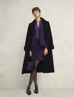 Geometric V-Neck Blouse -Marks And Spencer Shop geometric v neck blouse 12