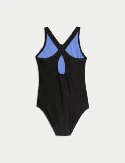 Glitter Swimsuit (6-16 Yrs) -Marks And Spencer Shop glitter swimsuit 6 16 yrs 1 4