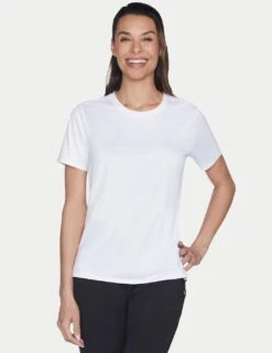 Skechers GO DRI SWIFT Crew Neck T-Shirt -Marks And Spencer Shop go dri swift crew neck t shirt 6