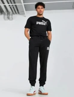 Puma Graphic Logo Pure Cotton Crew Neck T-Shirt -Marks And Spencer Shop graphic logo pure cotton crew neck t shirt 10