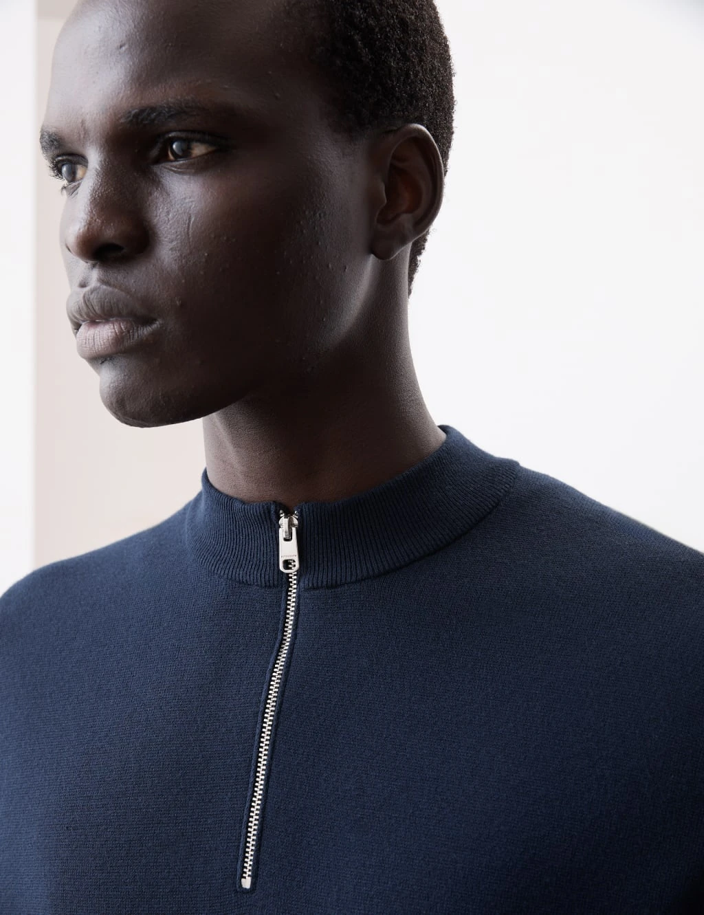 Half Zip Mock Neck Jumper 8 Half Zip Mock Neck Jumper - Image 8