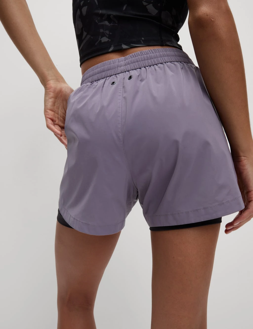 360° Reflective Layered Running Shorts 13 360° Reflective Layered Running Shorts - Image 13