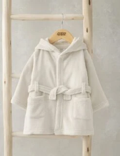 Mamas & Papas Hooded Bear Dressing Gown (6 Mths-3 Yrs) -Marks And Spencer Shop hooded bear dressing gown 6 mths 3 yrs 1 3