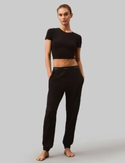 Calvin Klein Icon Cotton Terry Cotton Rich Lounge Joggers -Marks And Spencer Shop icon cotton terry cotton rich lounge joggers 13