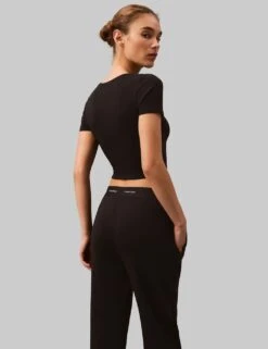 Calvin Klein Icon Cotton Terry Cotton Rich Lounge Joggers -Marks And Spencer Shop icon cotton terry cotton rich lounge joggers 9