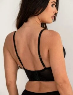 Pour Moi Intense Sequin Push-Up Longline Bra (B-F) -Marks And Spencer Shop intense sequin push up longline bra b f 1 10