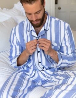 Cyberjammies Jersey Striped Pyjama Bottoms -Marks And Spencer Shop jersey striped pyjama bottoms 6