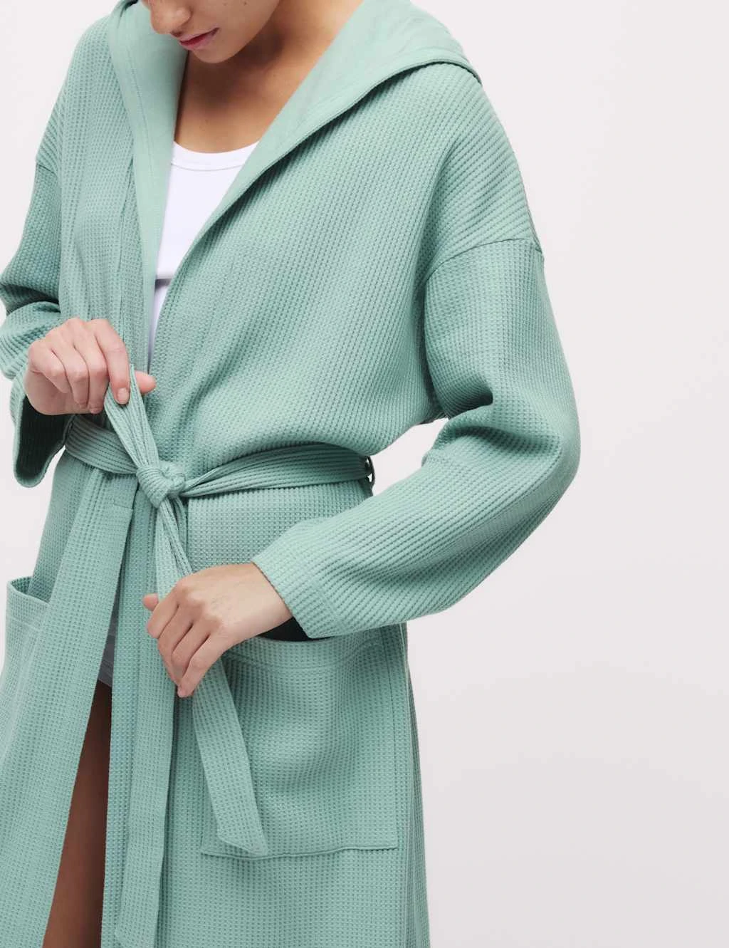 Jersey Waffle Dressing Gown 13 Jersey Waffle Dressing Gown - Image 13