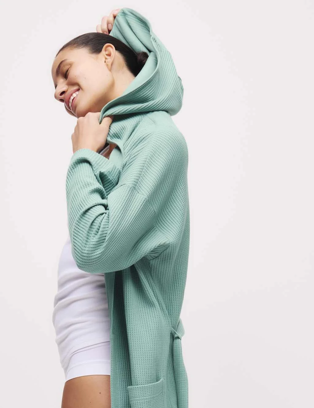 Jersey Waffle Dressing Gown 11 Jersey Waffle Dressing Gown - Image 11